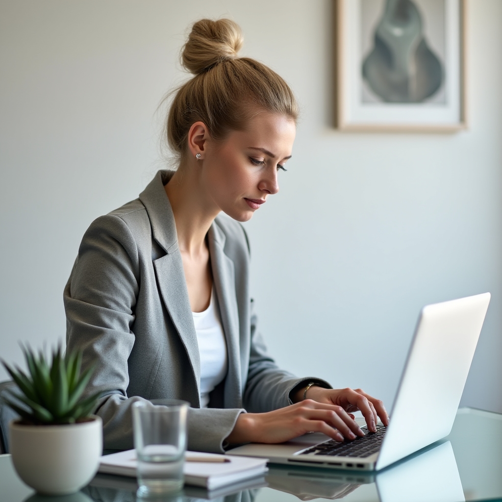 Person building new financial confidence independently